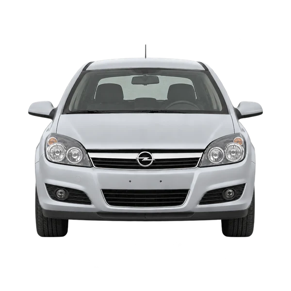Opel Astra 2007 en plateado, vista frontal