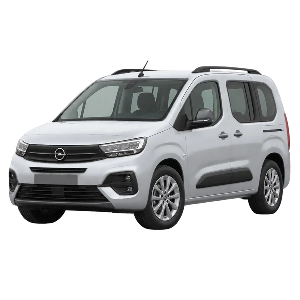 2025 OPEL COMBO-E LIFE — Front three-quarter (facing left), silver