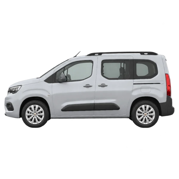 silver 2024 Opel Combo side (facing left) view