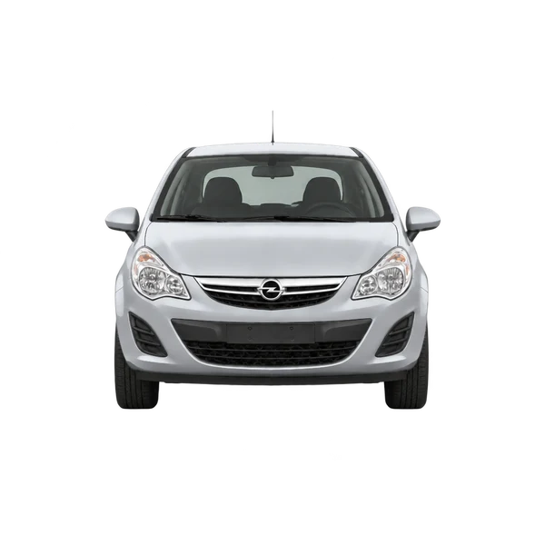 Opel Corsa 2012 prata, vista frente