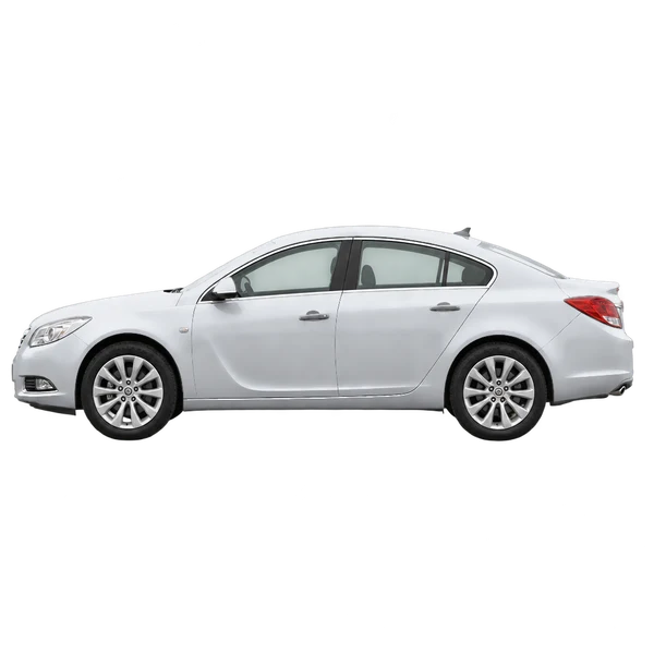 Opel Insignia 2013 prata, vista lateral (voltada para a esquerda)