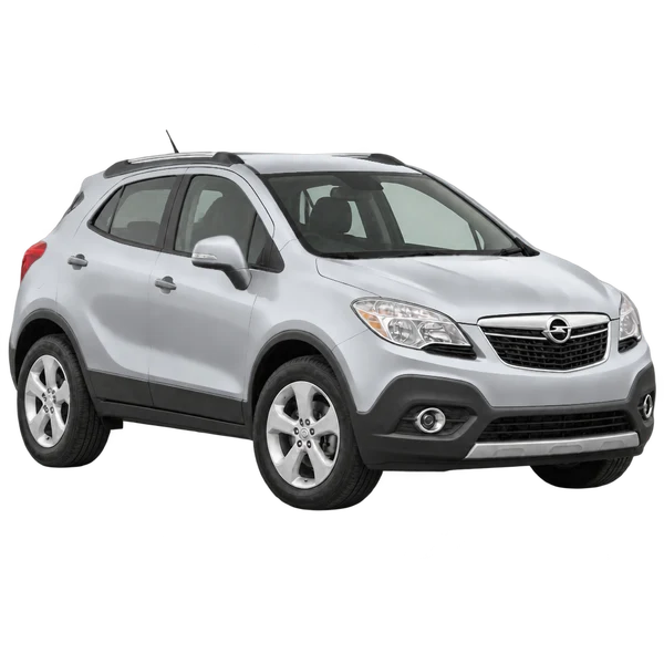 Opel Mokka 2012 prata, vista três quartos dianteiro (voltado para a direita)