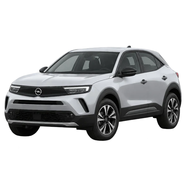 Opel Mokka 2022 prata, vista dianteira em três quartos (voltada para a esquerda)