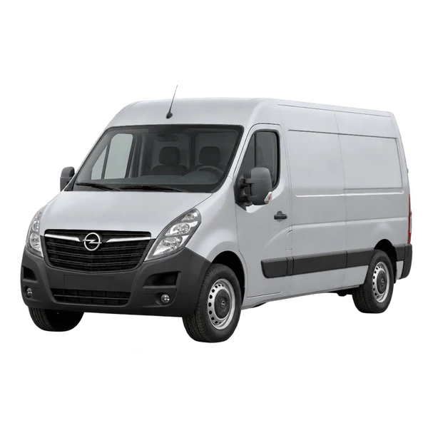 Opel Movano 2020 argent, vue trois-quarts avant (orienté vers la gauche)