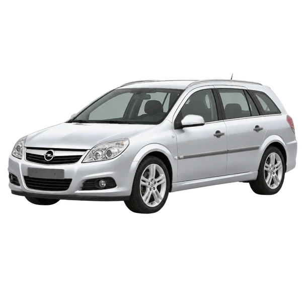 2008 Opel Signum in Silber, Ansicht: Dreiviertelansicht vorne (nach links gerichtet)