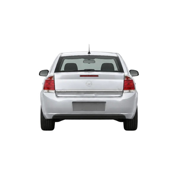Opel Vectra 2007 prata, vista traseira
