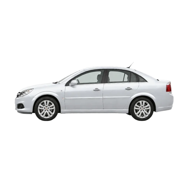 Opel Vectra 2007 prata, vista lateral (voltada para a esquerda)