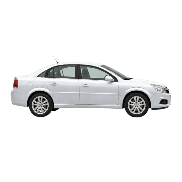 Opel Vectra 2007 prata, vista lateral (voltada para a direita)