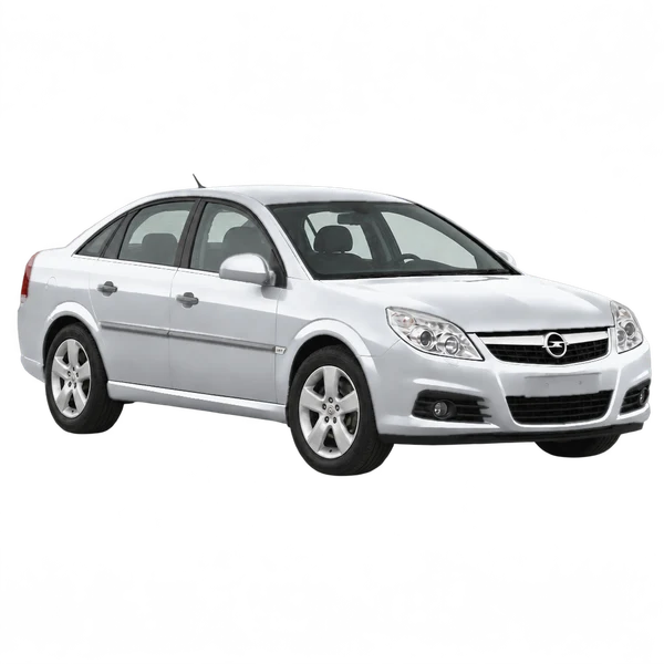 Opel Vectra 2008 prata, vista três quartos dianteiro (voltado para a direita)