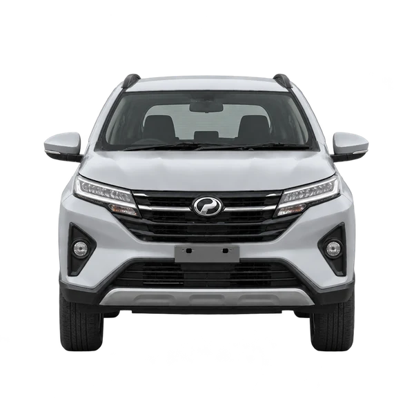 2024 Perodua Aruz in Silber, Ansicht: Front