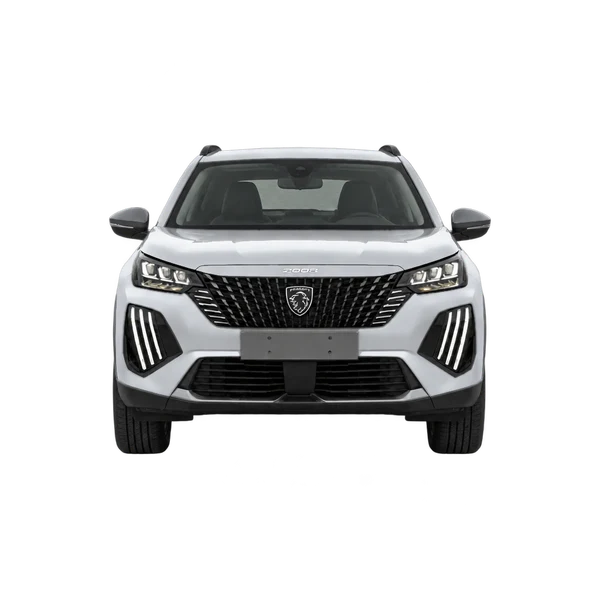 2025 Peugeot 2008 in Silber, Ansicht: Front