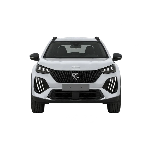 2026 Peugeot 2008 in Silber, Ansicht: Front