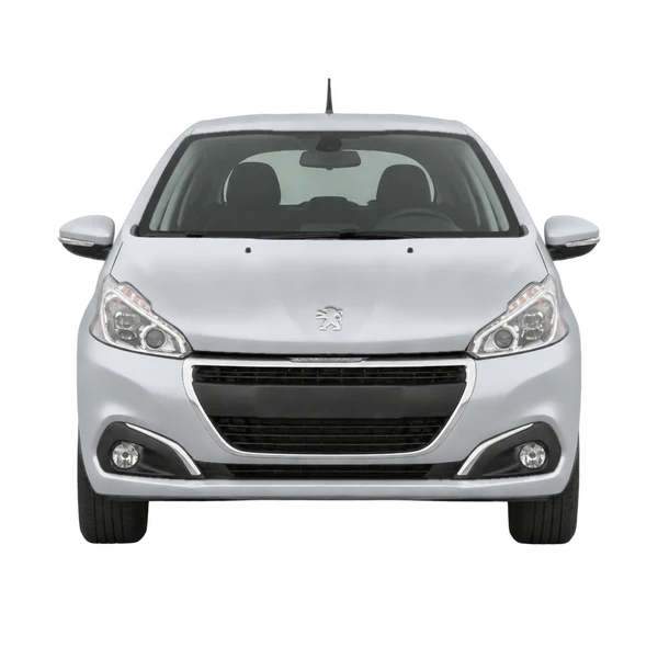 silver 2016 Peugeot 208 front view