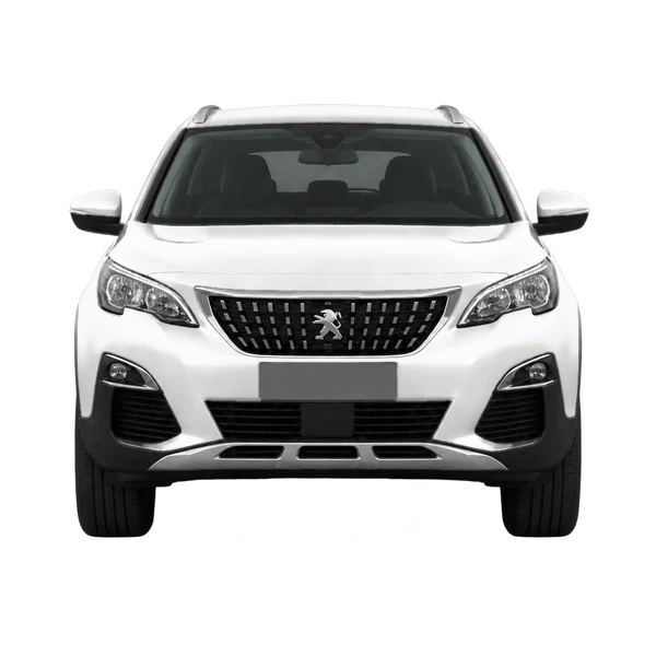 2018 Peugeot 3008 in weiß, Ansicht: Front