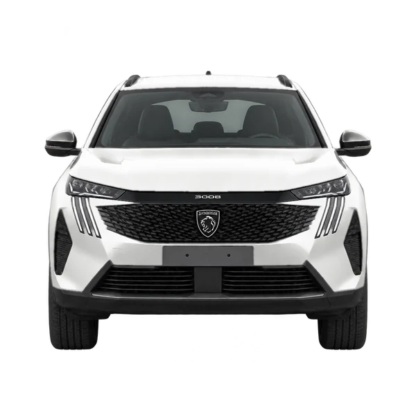 2025 Peugeot 3008 in weiß, Ansicht: Front