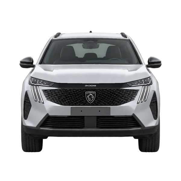 2026 Peugeot 3008 in Silber, Ansicht: Front