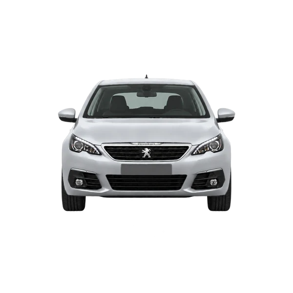 2017 Peugeot 308 in Silber, Ansicht: Front