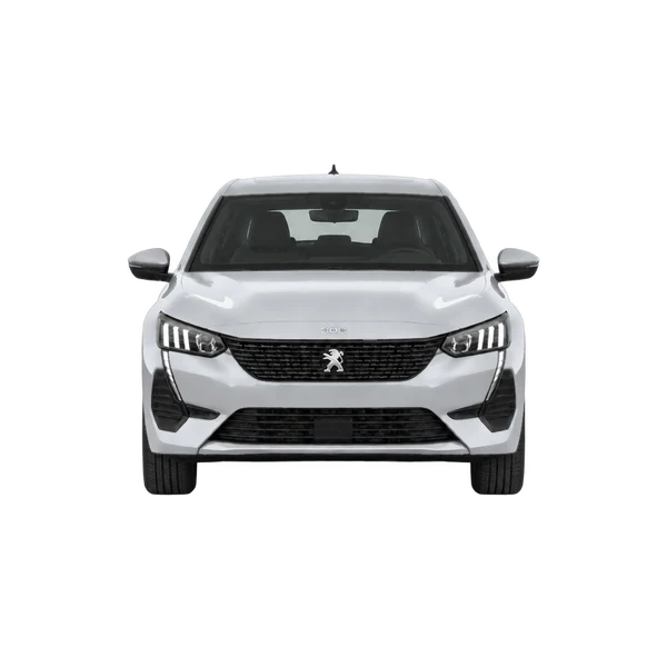 2021 Peugeot 308 in Silber, Ansicht: Front