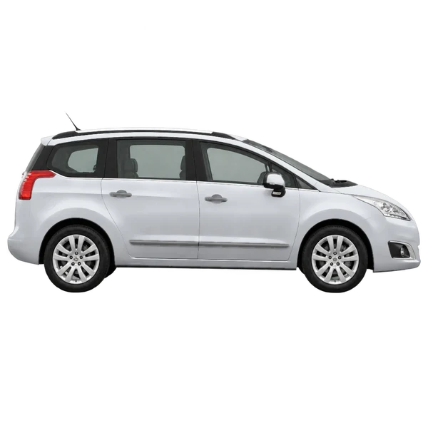 Peugeot 5008 2013 argent, vue profil (tourné vers la droite)