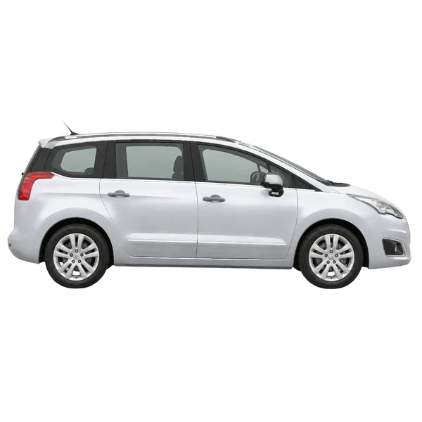 Peugeot 5008 2014 argent, vue profil (tourné vers la droite)