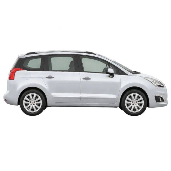 Peugeot 5008 2015 argent, vue profil (tourné vers la droite)