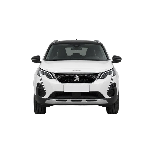 2020 Peugeot 5008 in weiß, Ansicht: Front