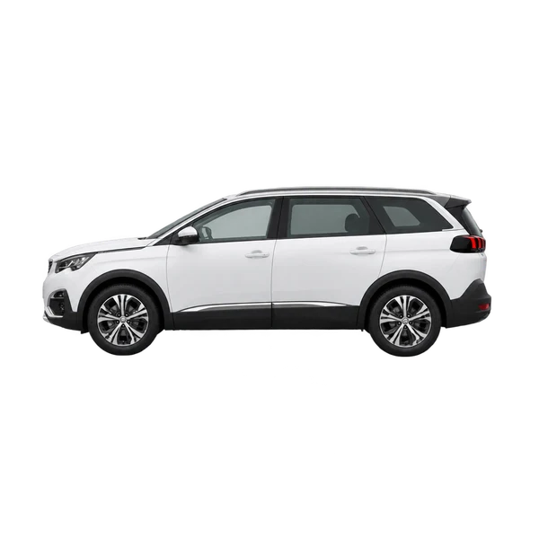 2020 Peugeot 5008 in weiß, Ansicht: Seite (nach links gerichtet)