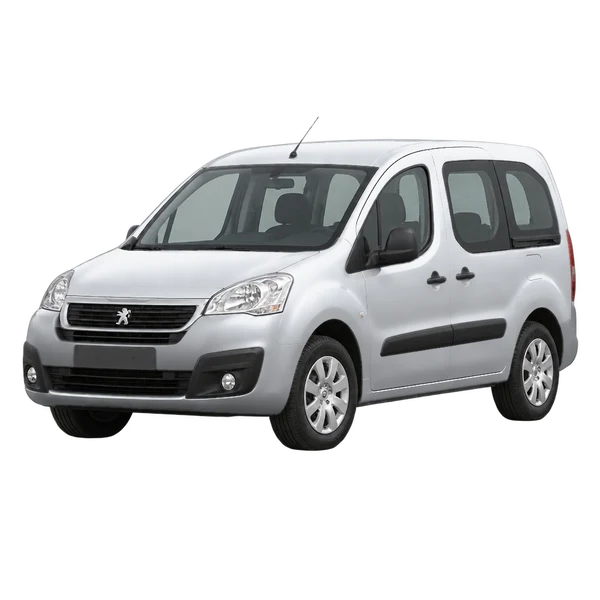 Peugeot Partner 2013 argent, vue trois-quarts avant (orienté vers la gauche)