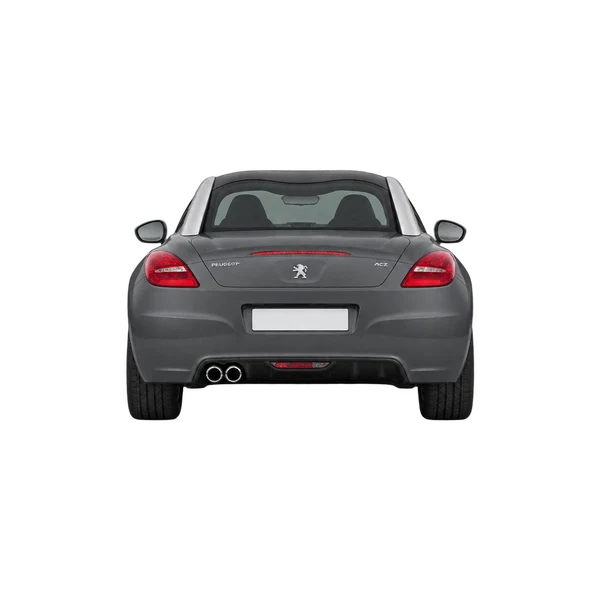 2015 Peugeot RCZ in grau, Ansicht: Heck