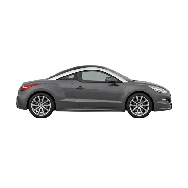 2015 Peugeot RCZ in grau, Ansicht: Seite (nach rechts gewandt)