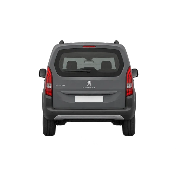 Peugeot Rifter 2022 gris, vue arrière