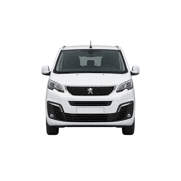 2018 Peugeot Traveller in weiß, Ansicht: Front