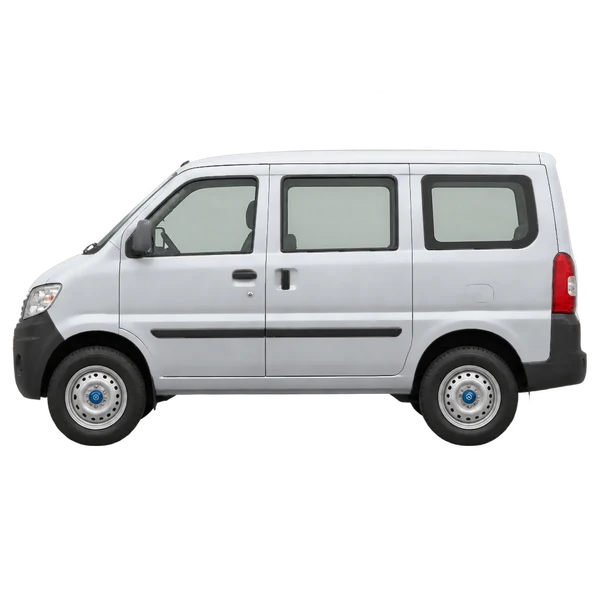 Piaggio Porter Maxxi 2014 prata, vista lateral (voltada para a esquerda)