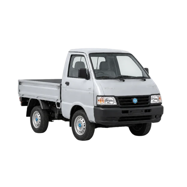2007 Piaggio Porter in Silber, Ansicht: Dreiviertelansicht vorne (nach rechts)