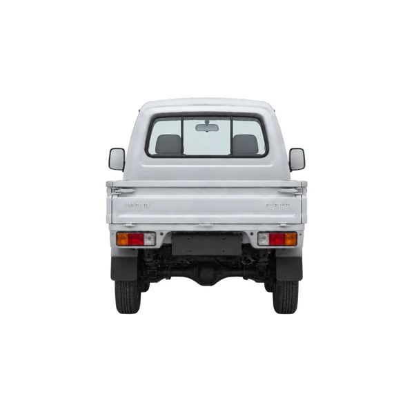 2007 Piaggio Porter in Silber, Ansicht: Heck
