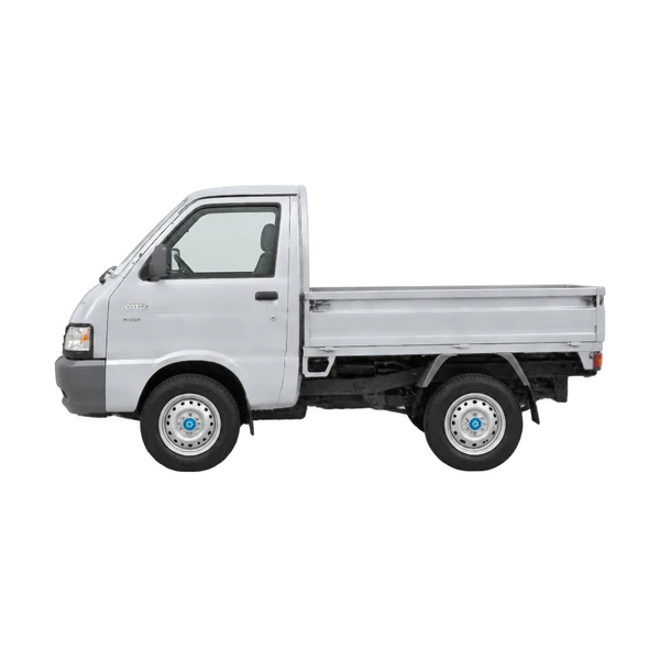 2007 Piaggio Porter in Silber, Ansicht: Seite (nach links gerichtet)