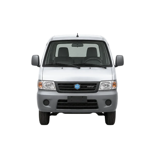 Piaggio Porter 2011 en plateado, vista frontal