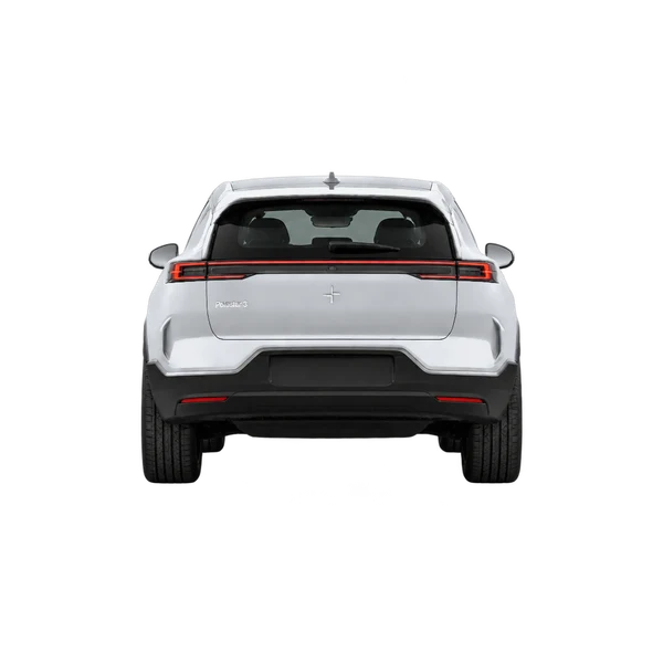 2026 Polestar 3 in Silber, Ansicht: Heck