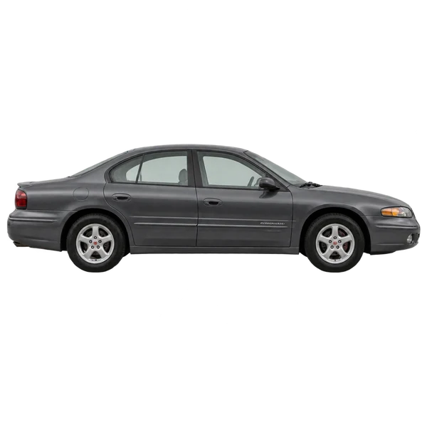 2000 Pontiac Bonneville in Grau, Ansicht: Seite (nach rechts gewandt)