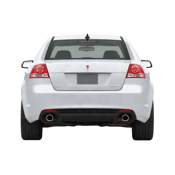 2008 Pontiac G8 in Silber, Ansicht: Heck