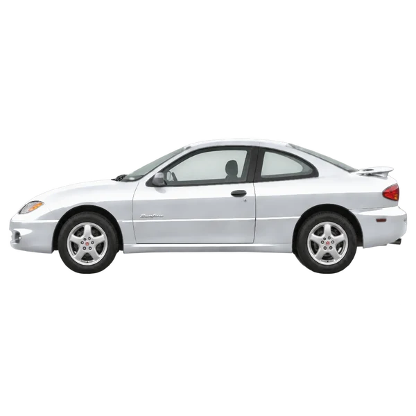 Pontiac Sunfire 2004 prata, vista lateral (voltada para a esquerda)