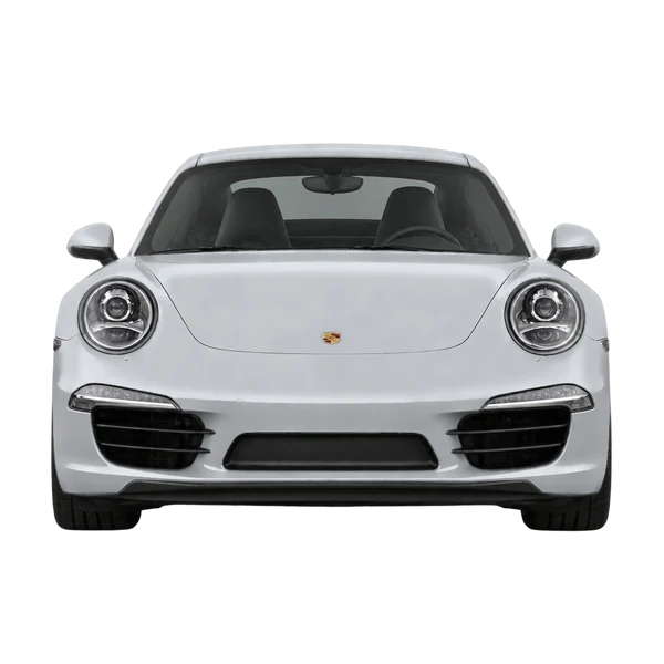 2013 Porsche 911 Carrera in Silber, Ansicht: Front