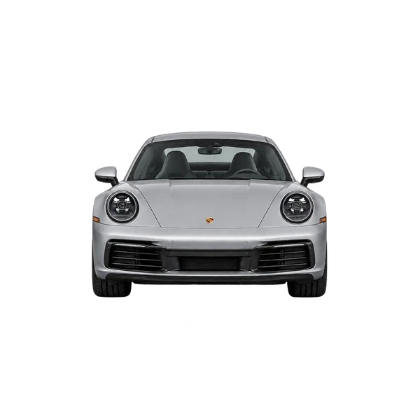 2019 Porsche 911 Carrera in Silber, Ansicht: Front