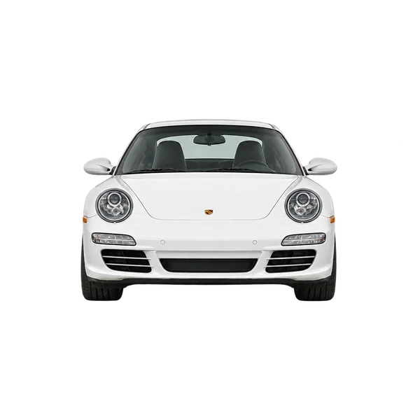 white 2008 Porsche 911 front view