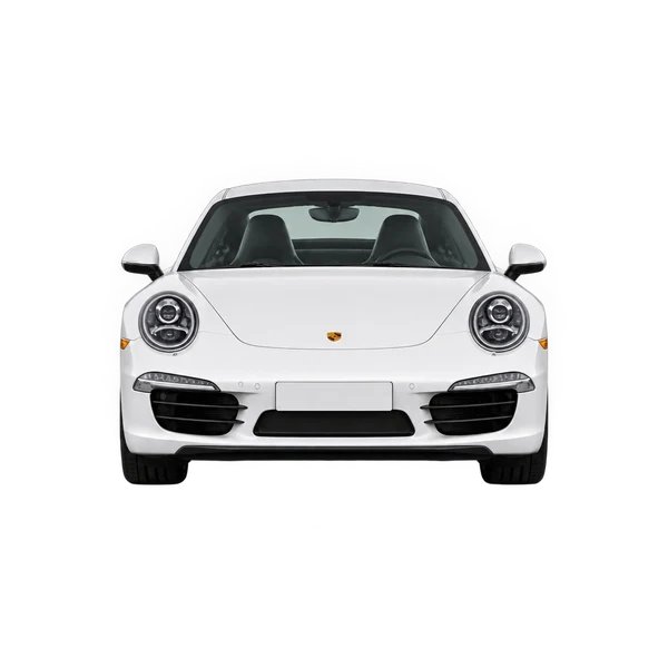 Porsche 911 2016 branco, vista frente
