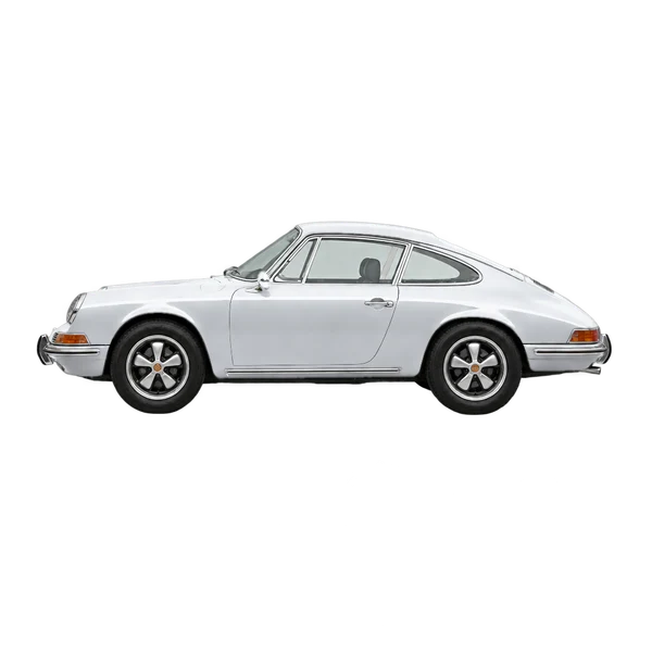 シルバーの2020 Porsche 912(側面(左向き)ビュー)