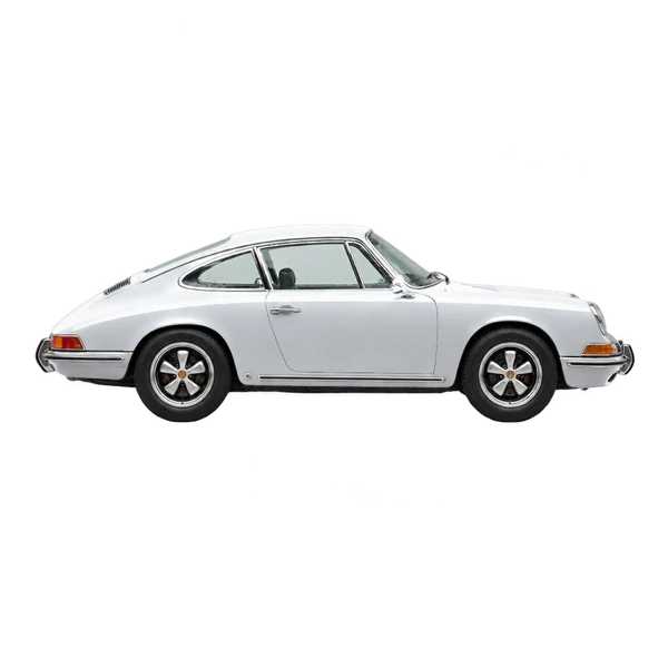 シルバーの2020 Porsche 912(側面(右向き)ビュー)