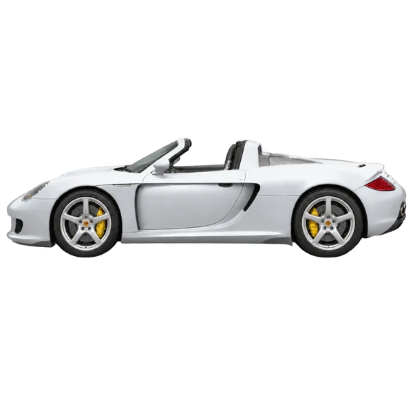 2006 Porsche Carrera GT in Silber, Ansicht: Seite (nach links gerichtet)