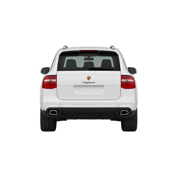 Porsche Cayenne 2009 blanc, vue arrière