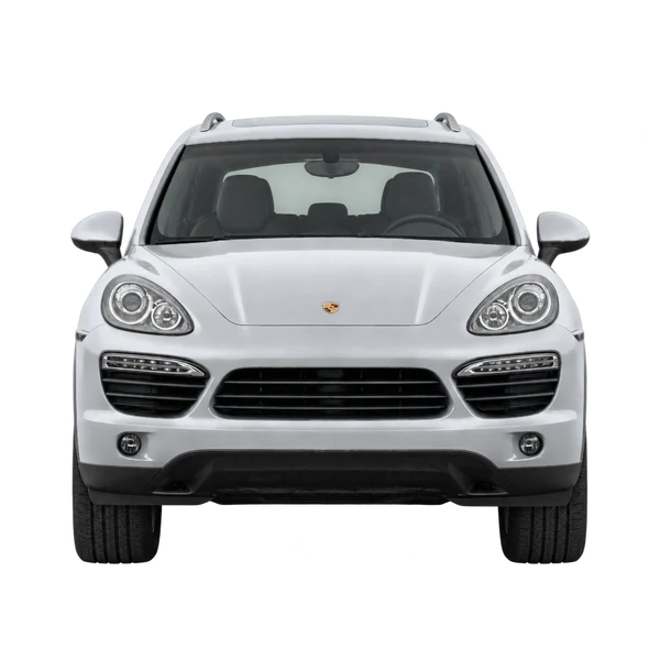 2018 Porsche Cayenne in Silber, Ansicht: Front